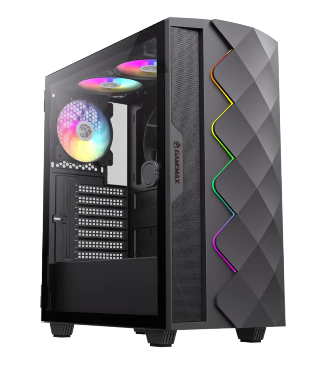 کیس گیمینگ گیم‌ مکس Diamond CP BK