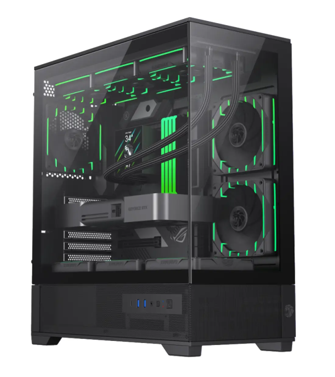 کیس گیمینگ گیم مکس VISTA 2 AB