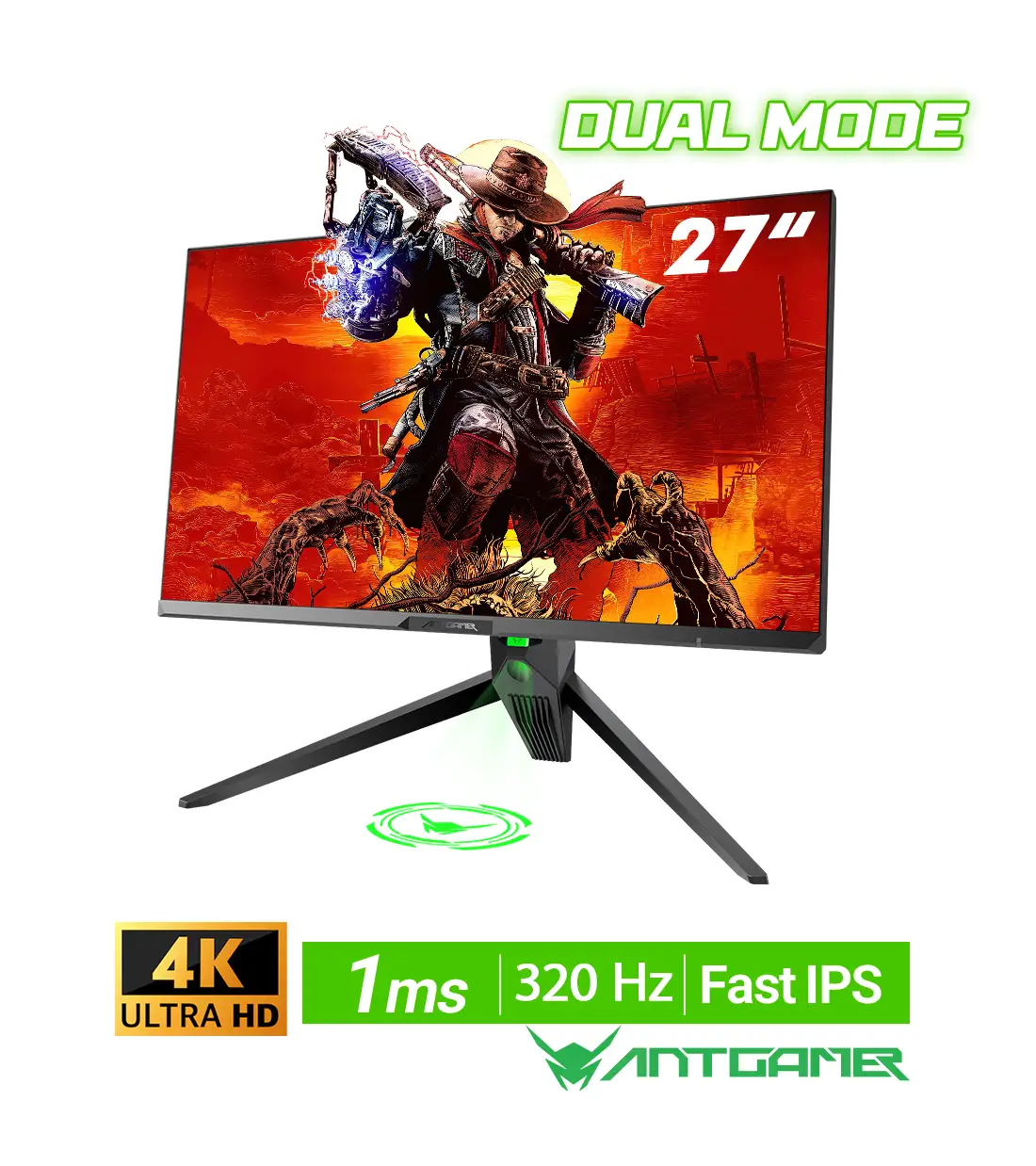 مانیتور گیمینگ 27 اینچ انت گیمر ANT27VU PRO Dual Mode