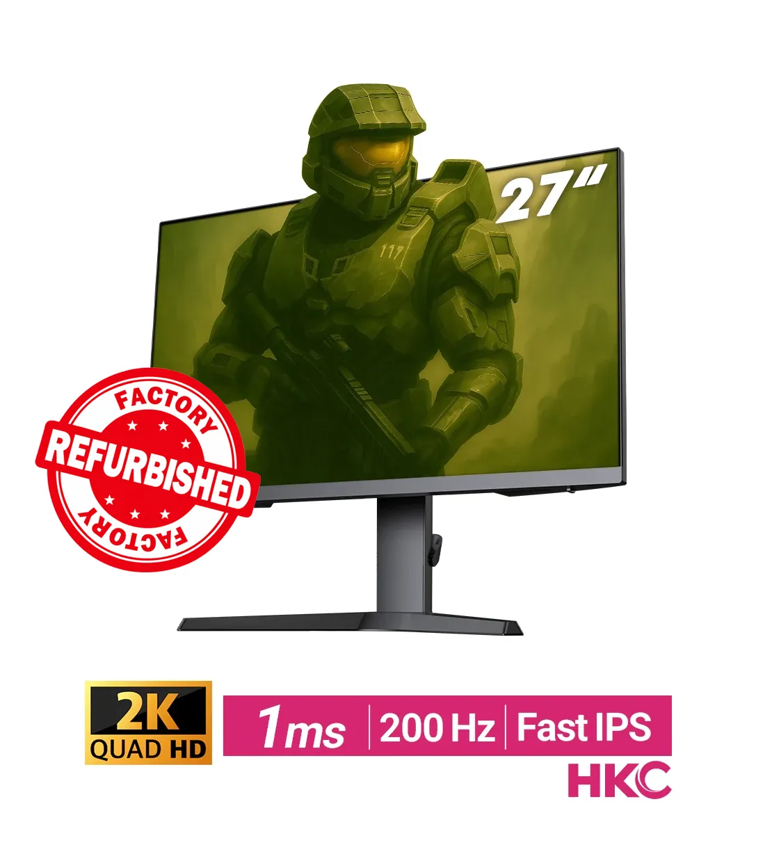 مانیتور گیمینگ 27 اینچ اچ کا سی MG27H13Q200