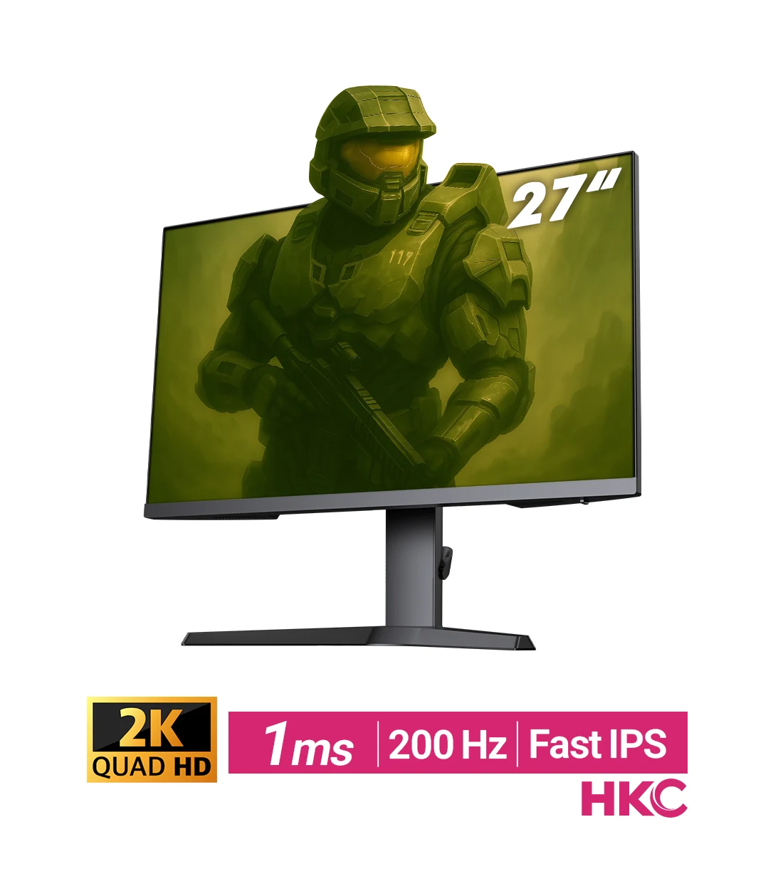 مانیتور گیمینگ 27 اینچ اچ کا سی MG27H13Q200