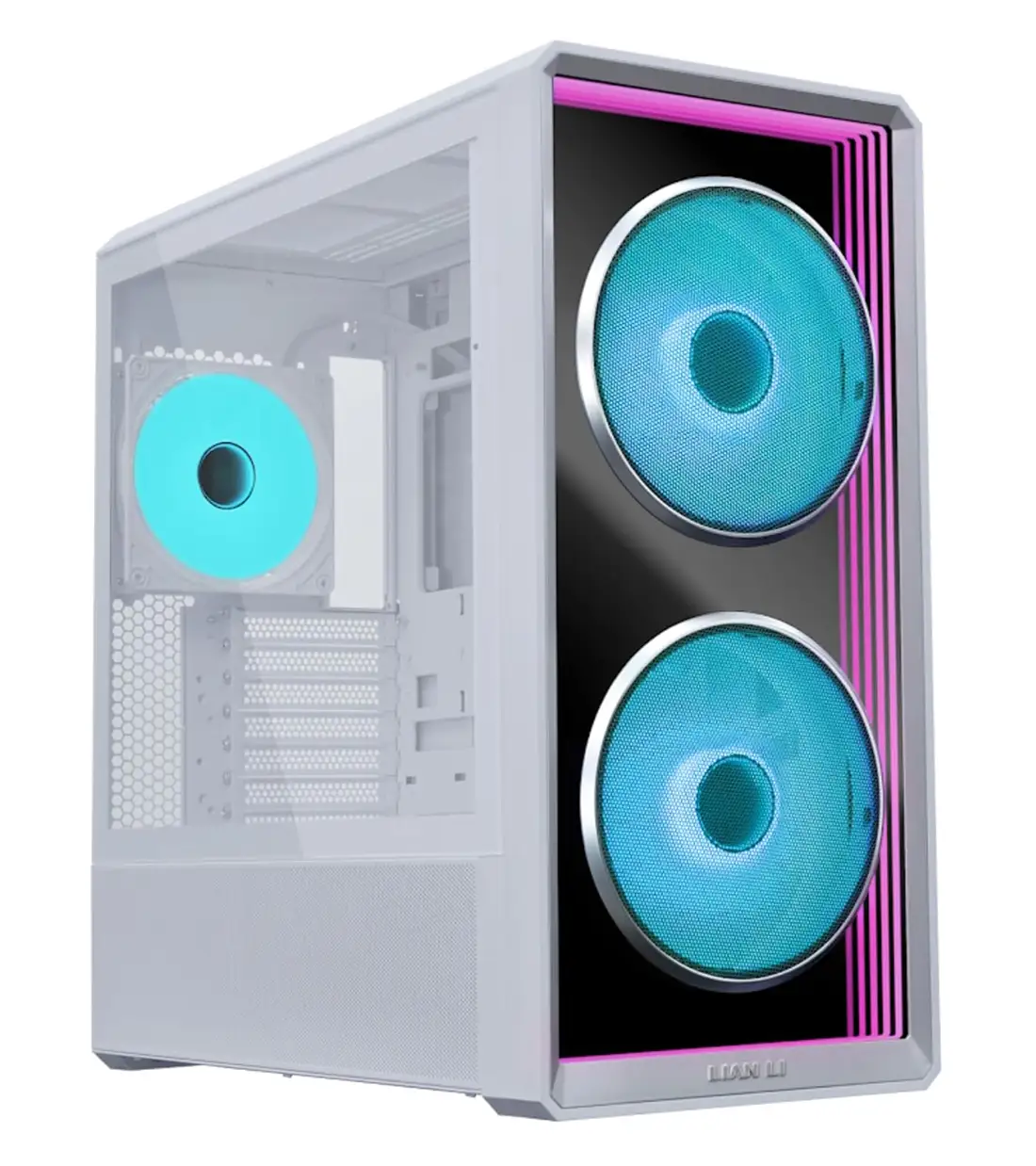 کیس گیمینگ لیان لی LANCOOL 217 INF White