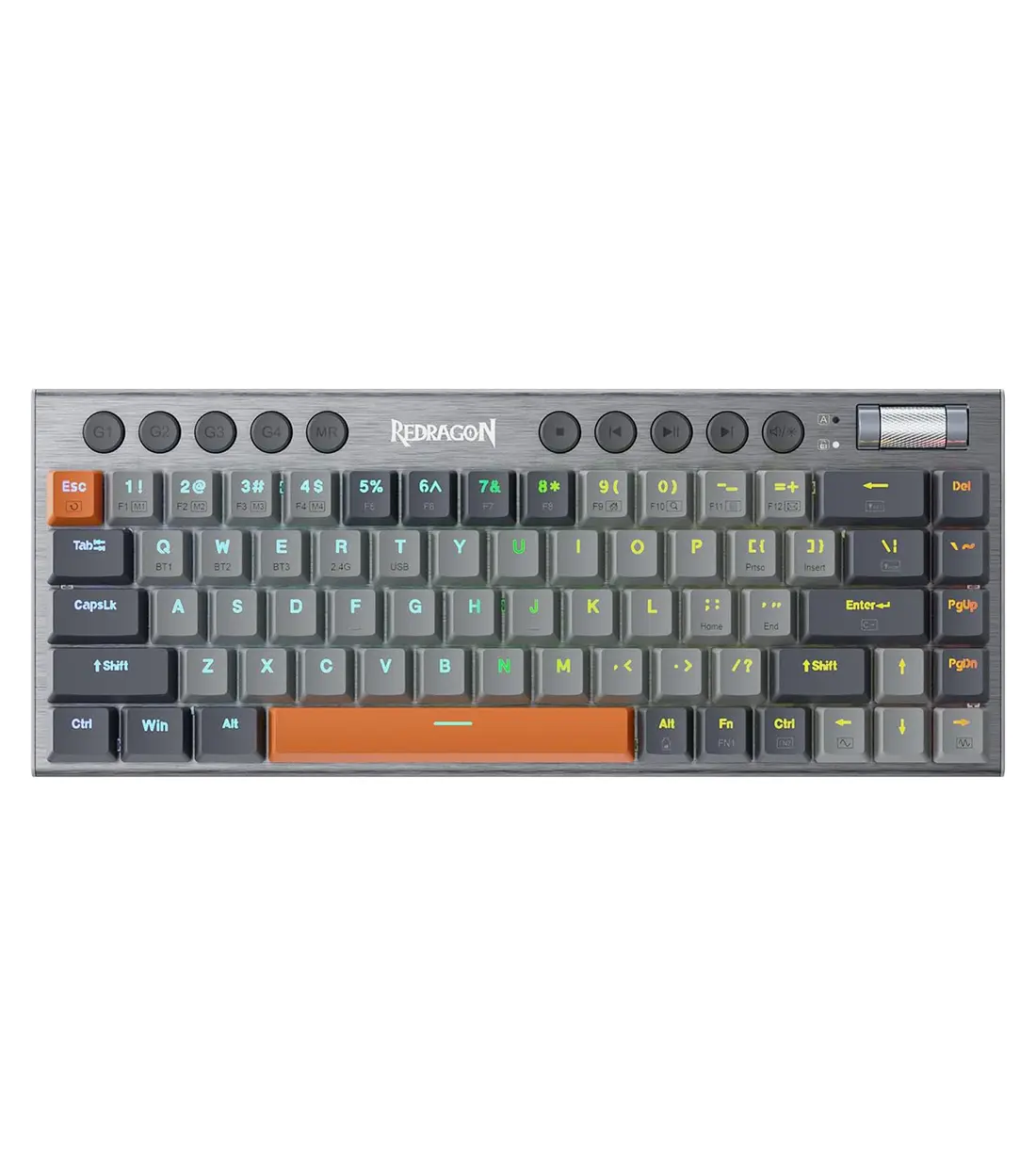 کیبورد بی سیم مکانیکال گیمینگ ردراگون HORUS K609 GG Pro