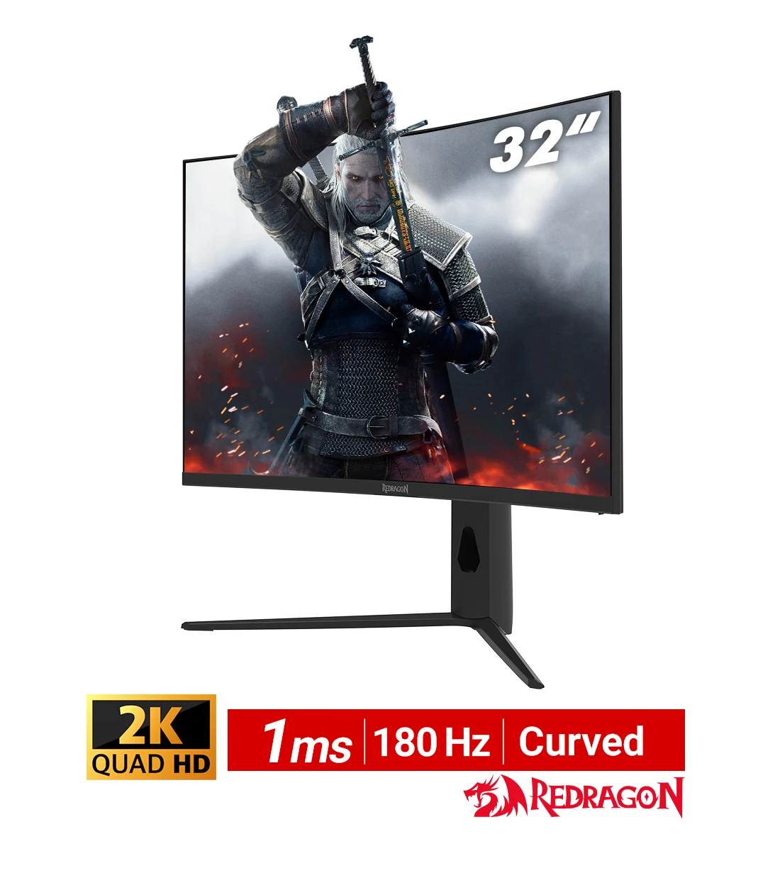 مانیتور گیمینگ 32 اینچ خمیده ردراگون GMQ3212RVC