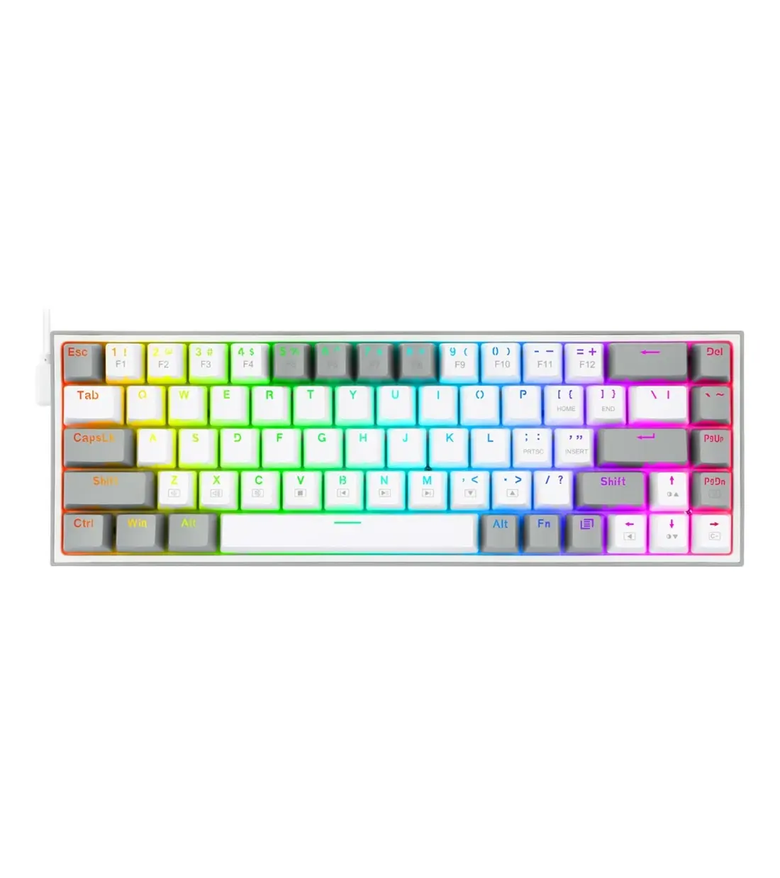 کیبورد مکانیکال گیمینگ ردراگون Castor K631 Grey