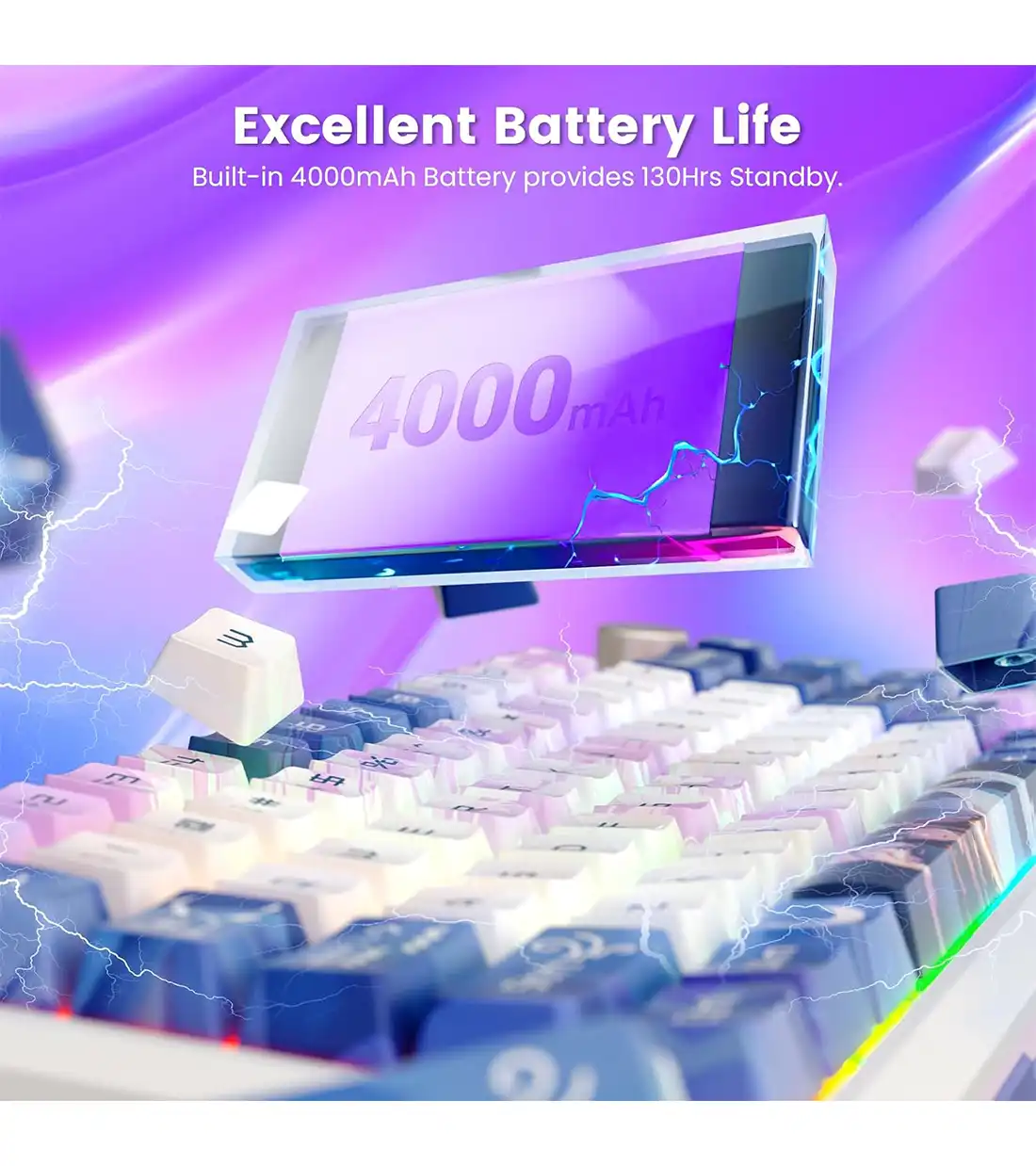 کیبورد گیمینگ ردراگون | FLEXACT K708 AK PRO RGB