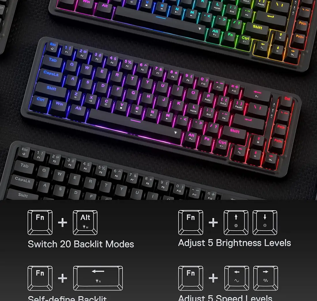 قیمت کیبورد مکانیکال گیمینگ ردراگون | NOVA K709 RGB