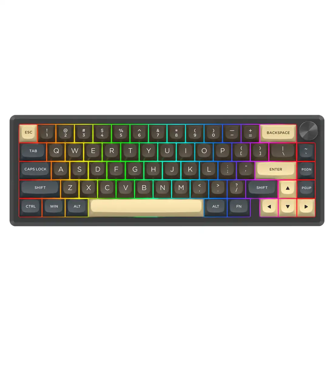 کیبورد بی سیم مکانیکال گیمینگ ردراگون URANUS PRO K727 CGY