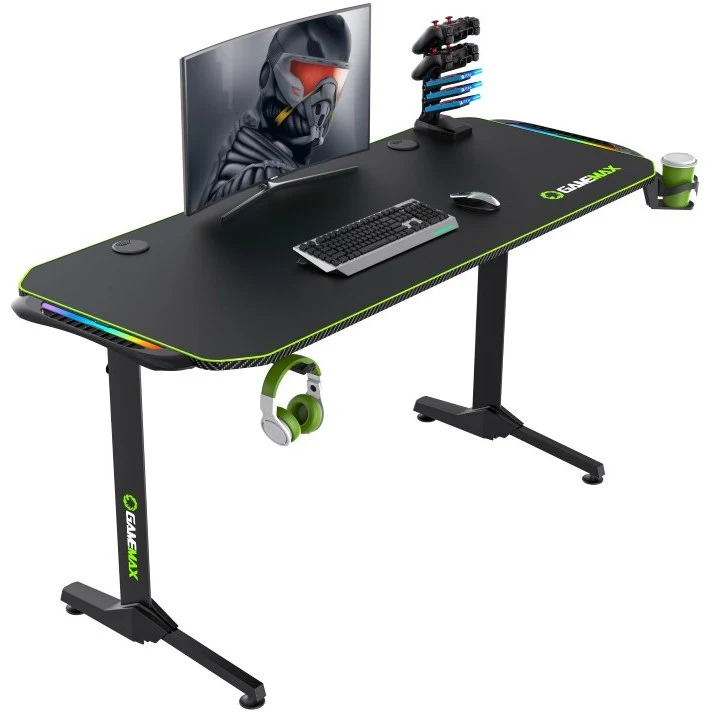 GAMEMAX D140 Carbon RGB Gaming Desk