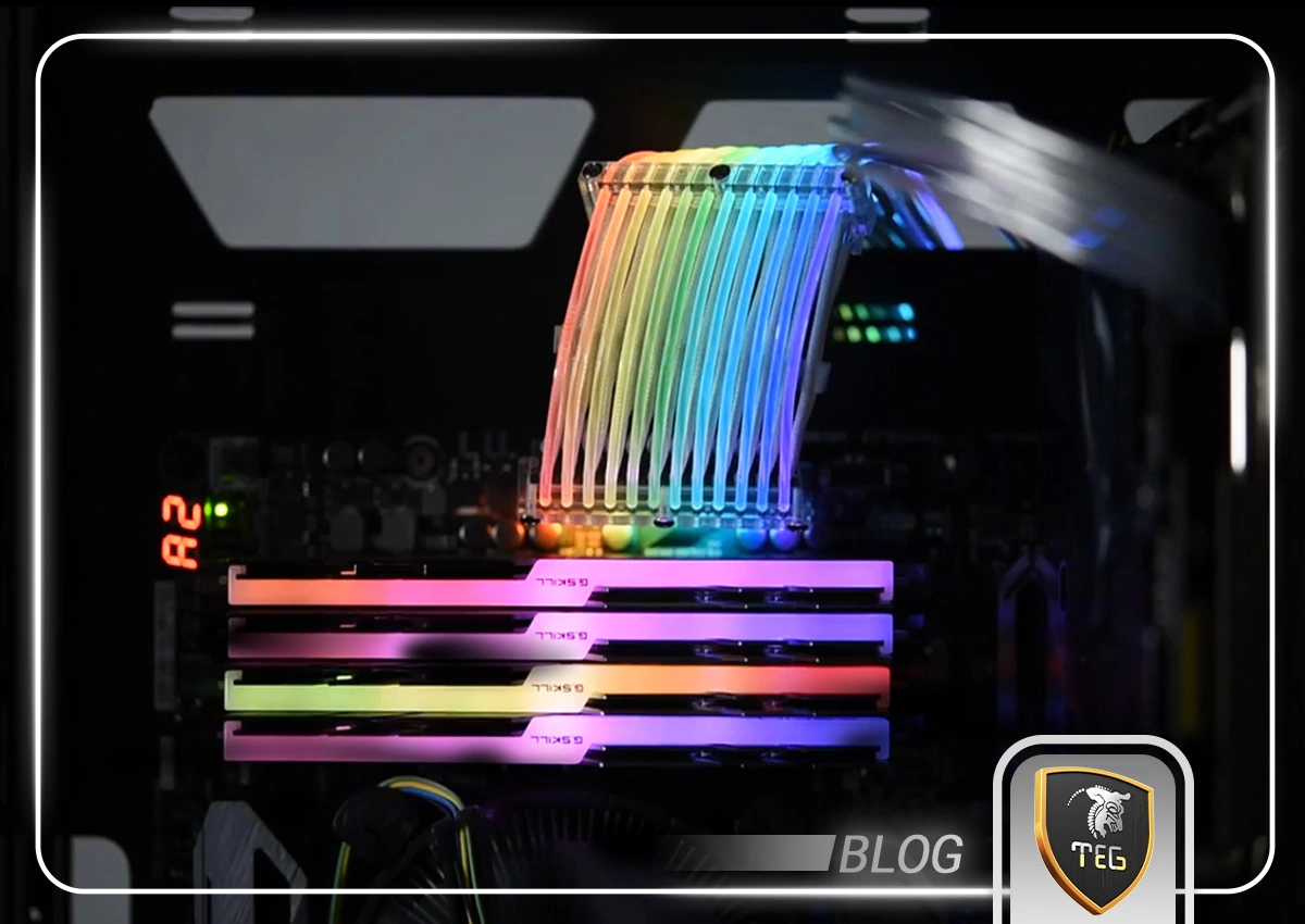 کابل‌های اسلیو RGB: چگونه سیستم خود را نورپردازی کنیم؟