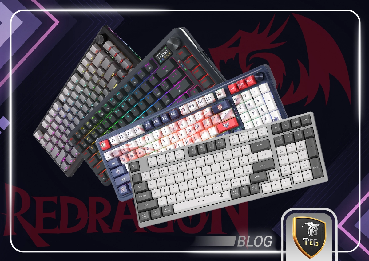 راهنمای انتخاب بهترین کیبورد Redragon برای تایپ