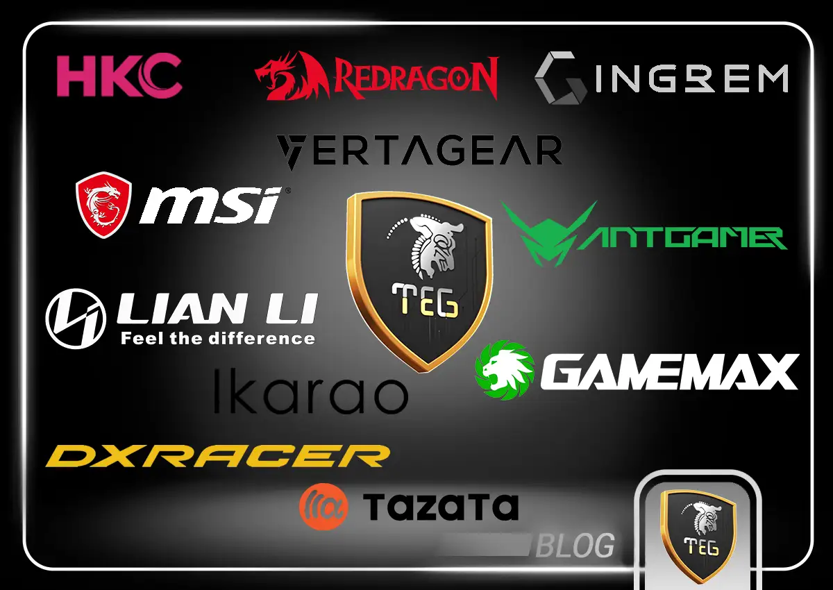 برندهای جهانی گیمینگ در ایران با گارانتی تخت جمشید