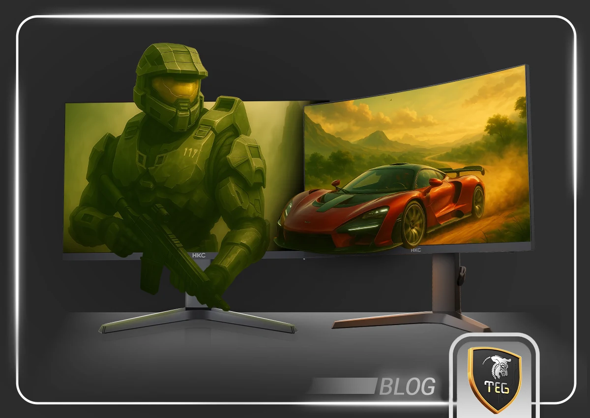 مانیتورهای HKC بهترین گزینه برای گیمرهای حرفه‌ای