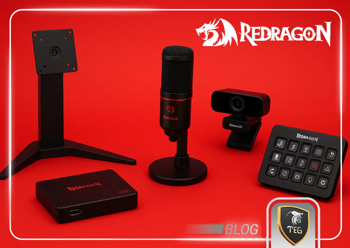 راهنمای جامع خرید تجهیزات استریم Redragon