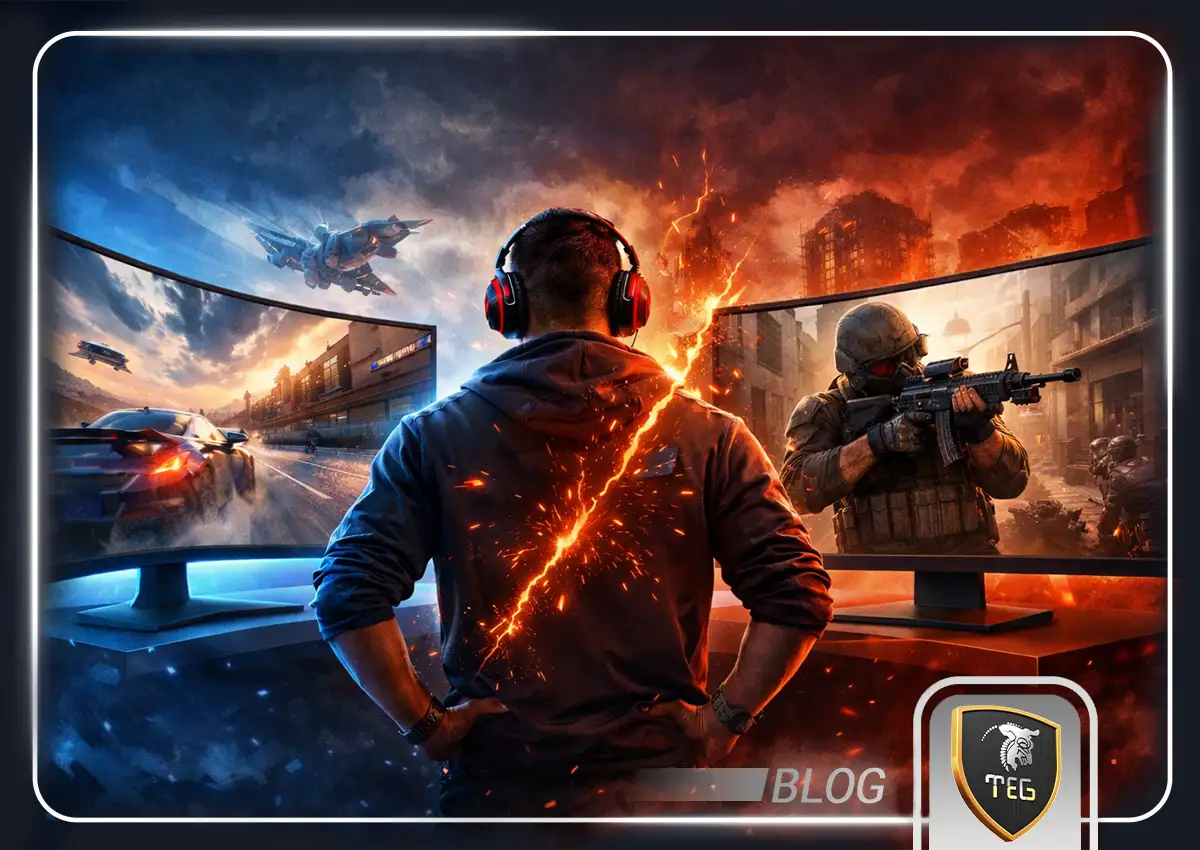 بررسی تفاوت بین مانیتورهای خمیده و صاف (Flat) برای بازی‌