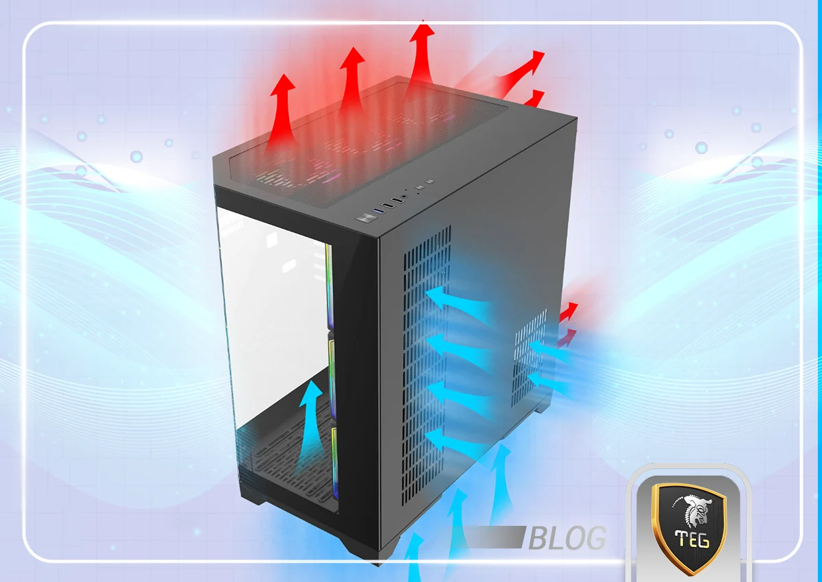 بهینه‌ترین سیستم تهویه برای کیس گیمینگ چیست؟