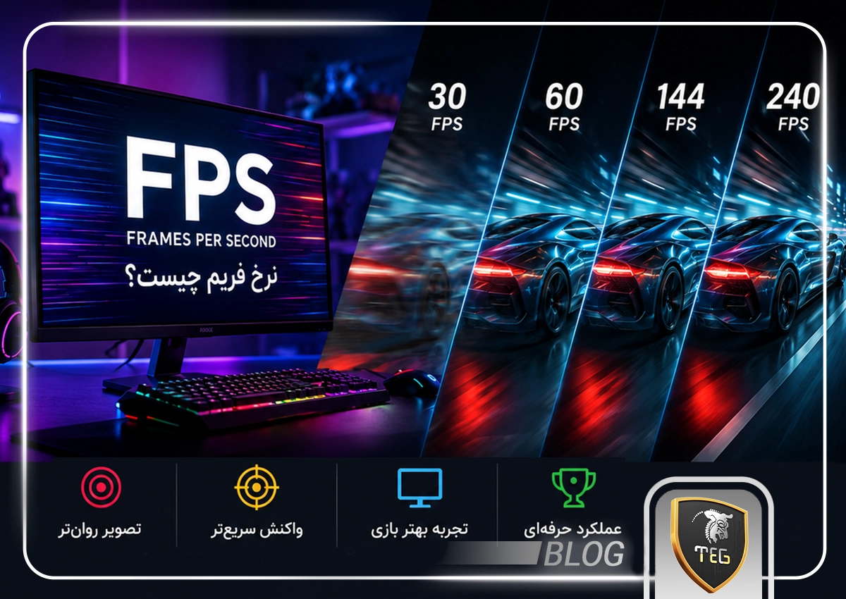 نرخ فریم (FPS) چیست؟