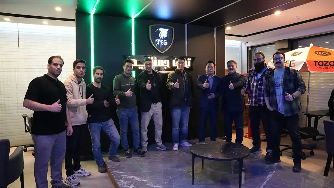 ورود تیم Redragon به ایران !