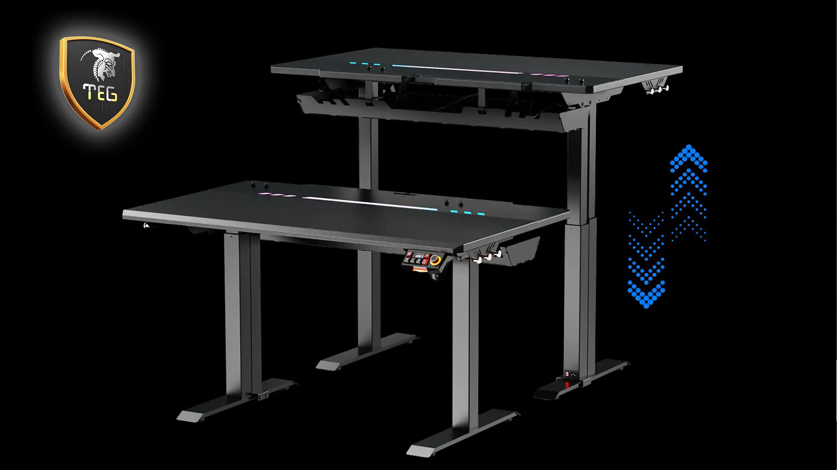 معرفی امکانات و اجزاء تشکیل دهنده میزهای گیمینگ Dxracer